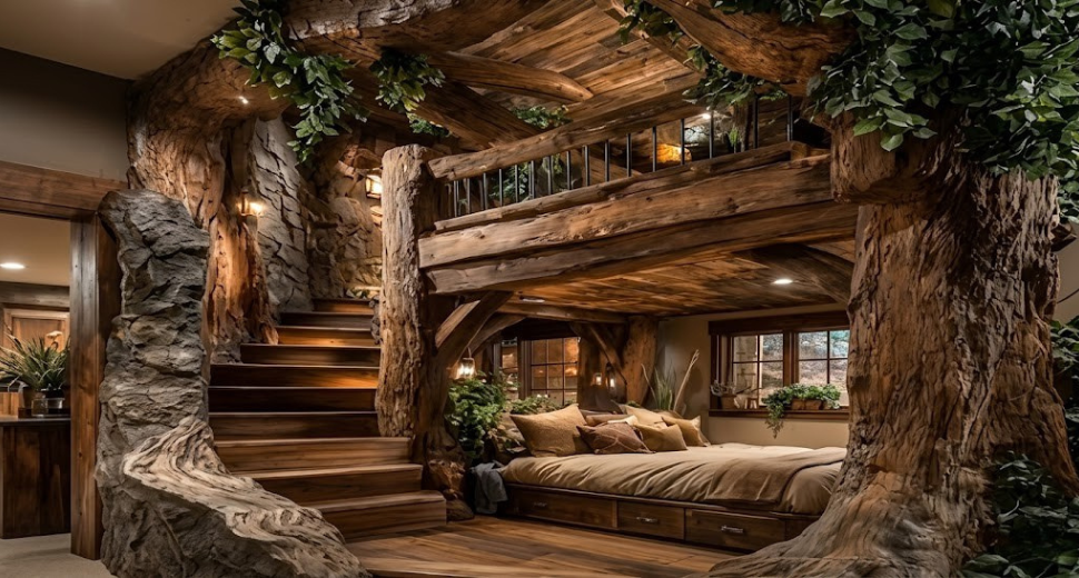 Elegant Log House
